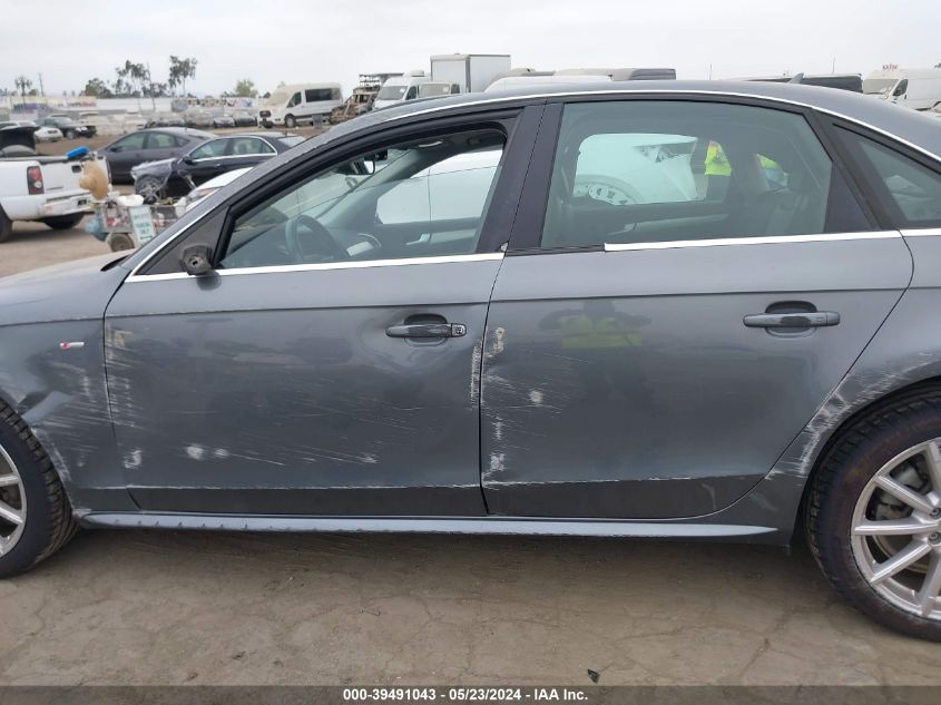 2015 Audi A4 2.0T Premium VIN: WAUAFAFL3FN026143 Lot: 39491043