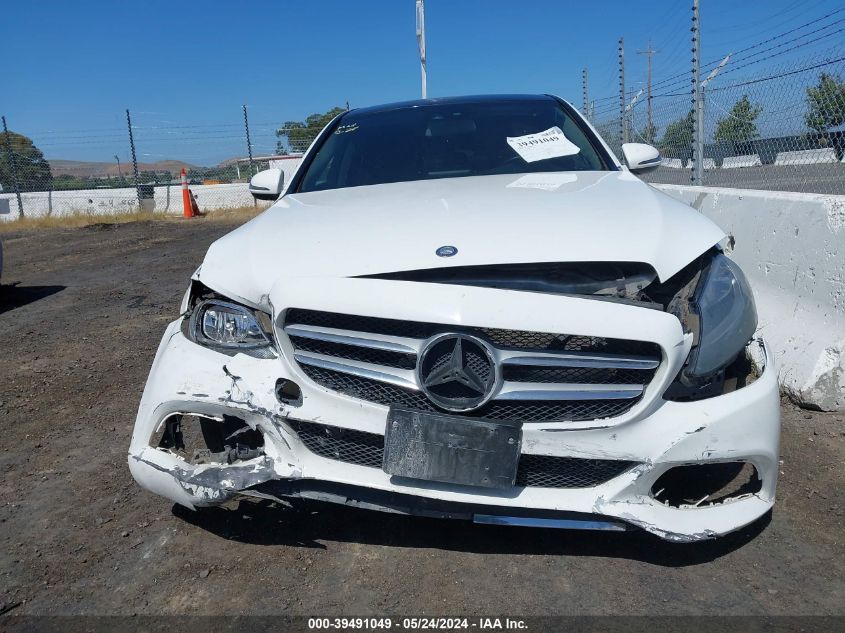 2017 Mercedes-Benz C 300 Luxury/Sport VIN: 55SWF4JB2HU189746 Lot: 39491049