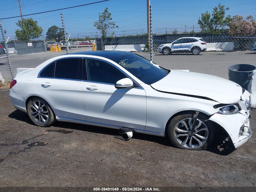 2017 Mercedes-Benz C 300 Luxury/Sport VIN: 55SWF4JB2HU189746 Lot: 39491049