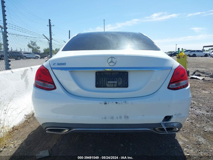 2017 Mercedes-Benz C 300 Luxury/Sport VIN: 55SWF4JB2HU189746 Lot: 39491049