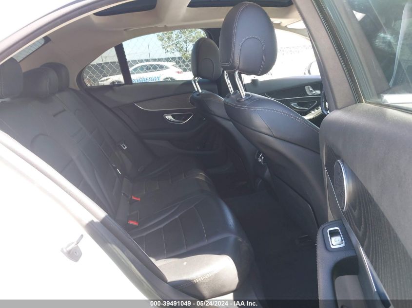 2017 Mercedes-Benz C 300 Luxury/Sport VIN: 55SWF4JB2HU189746 Lot: 39491049