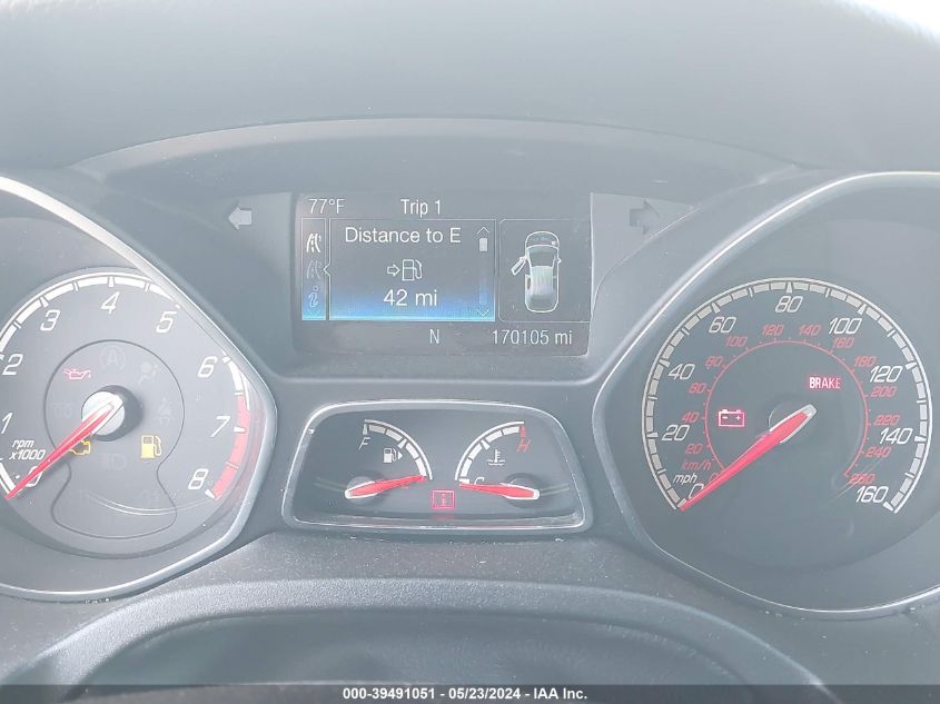 2014 Ford Focus St VIN: 1FADP3L99EL442974 Lot: 39491051