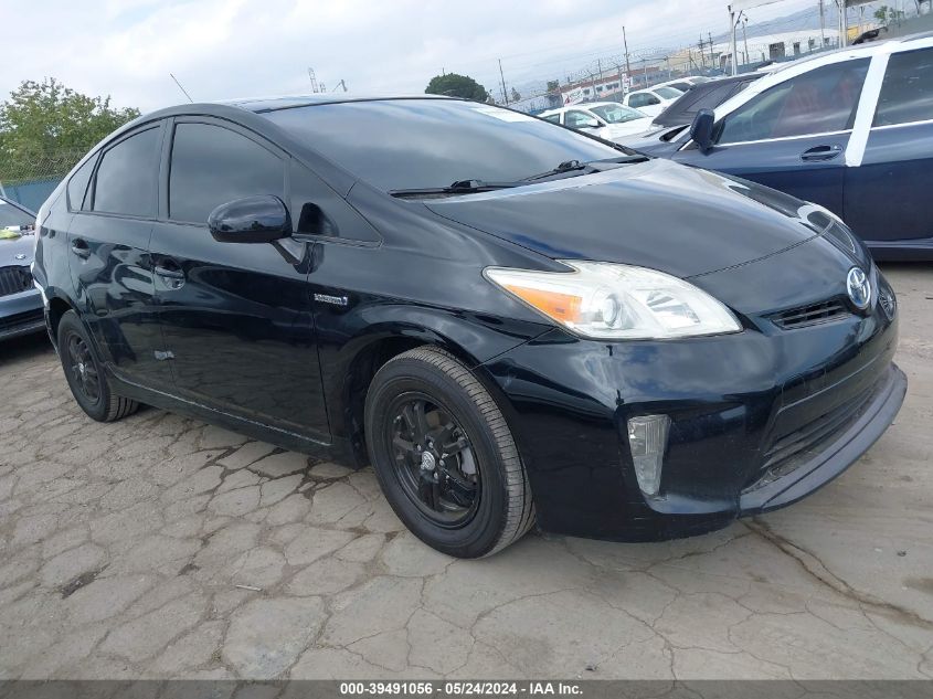 2013 Toyota Prius Three VIN: JTDKN3DU7D1721103 Lot: 39491056