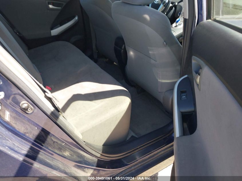 2012 Toyota Prius Two VIN: JTDKN3DU9C0336551 Lot: 39491061