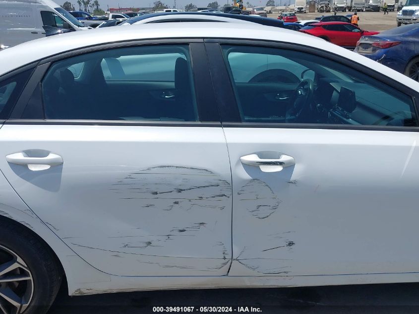 2022 Kia Forte Lxs VIN: 3KPF24ADXNE440318 Lot: 39491067