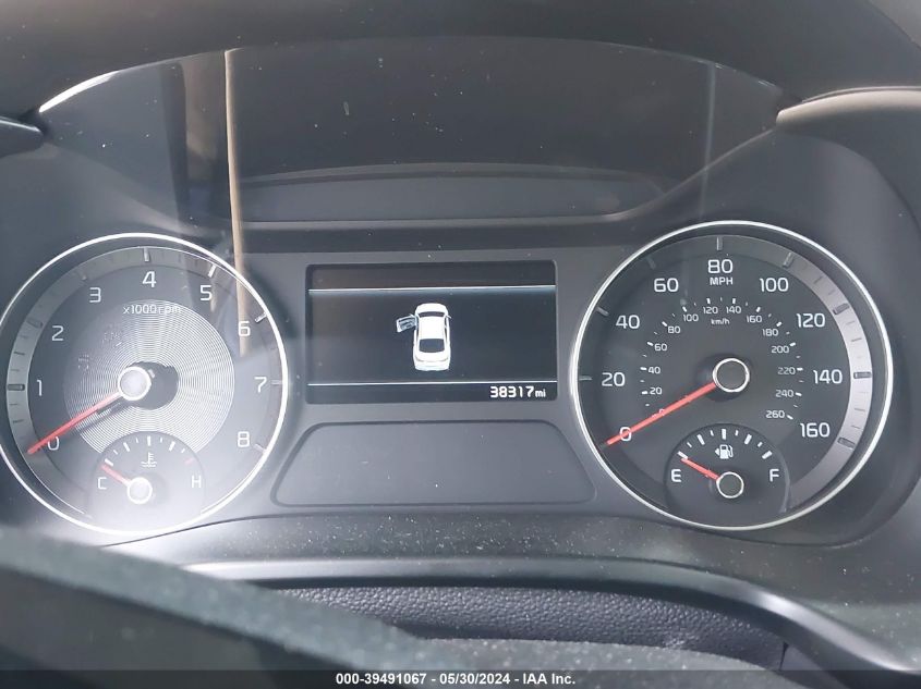 2022 Kia Forte Lxs VIN: 3KPF24ADXNE440318 Lot: 39491067