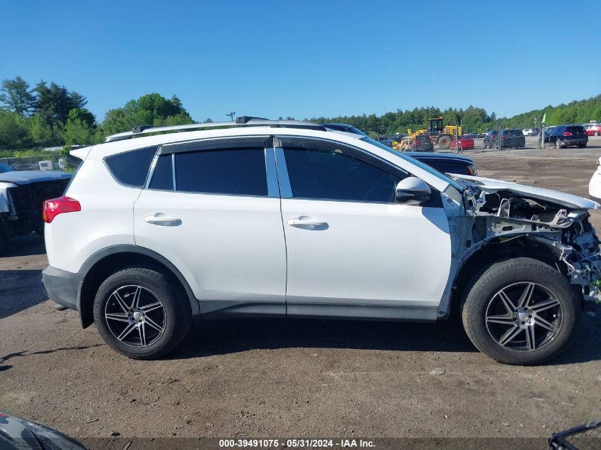 2014 Toyota Rav4 Xle VIN: 2T3RFREV8EW138287 Lot: 39491075