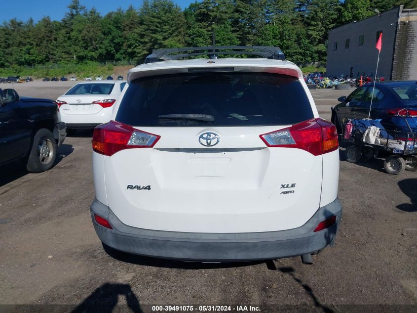 2014 Toyota Rav4 Xle VIN: 2T3RFREV8EW138287 Lot: 39491075