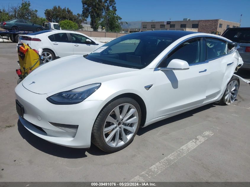 2020 Tesla Model 3 Long Range Dual Motor All-Wheel Drive VIN: 5YJ3E1EB4LF638675 Lot: 39491076