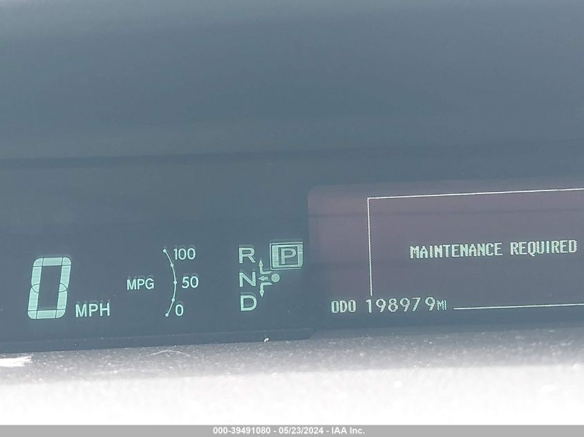 2012 Toyota Prius Three VIN: JTDKN3DU8C1615189 Lot: 39491080