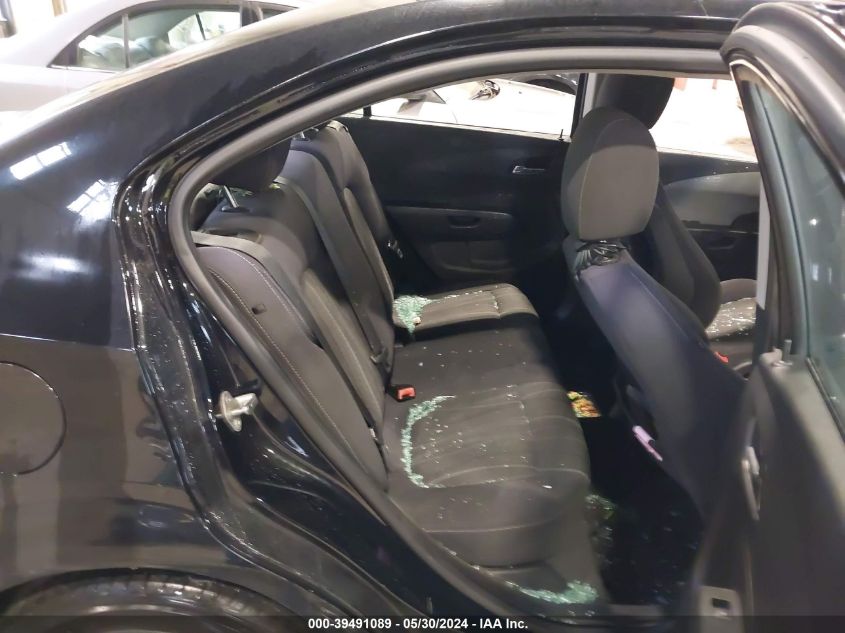 2012 Chevrolet Sonic 2Lt VIN: 1G1JC5SH8C4168728 Lot: 39491089