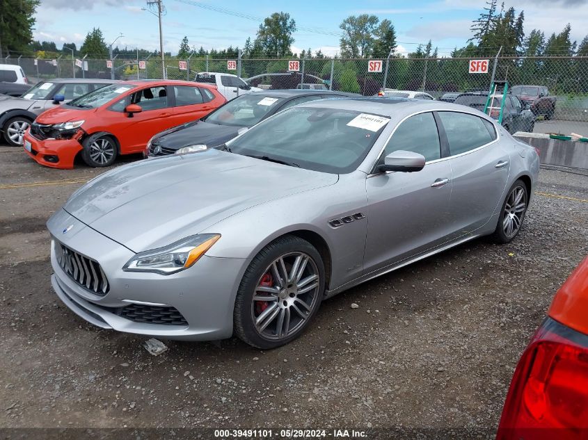 2018 Maserati Quattroporte S Q4 Granlusso VIN: ZAM56YRL3J1287602 Lot: 39491101