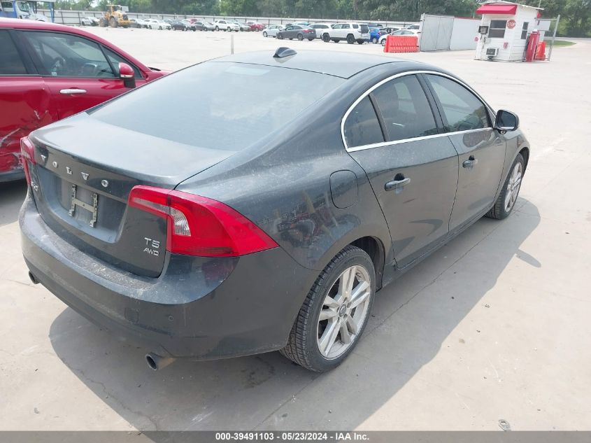 2013 Volvo S60 T5/T5 Platinum/T5 Premier/T5 Premier Plus VIN: YV1612FHXD2172329 Lot: 39491103