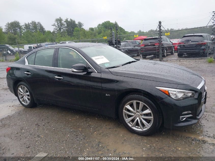 2017 Infiniti Q50 Premium VIN: JN1CV7AR3HM680763 Lot: 39491107