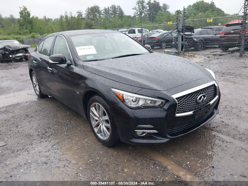 2017 Infiniti Q50 Premium VIN: JN1CV7AR3HM680763 Lot: 39491107