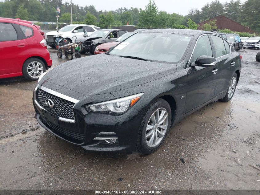 2017 Infiniti Q50 Premium VIN: JN1CV7AR3HM680763 Lot: 39491107