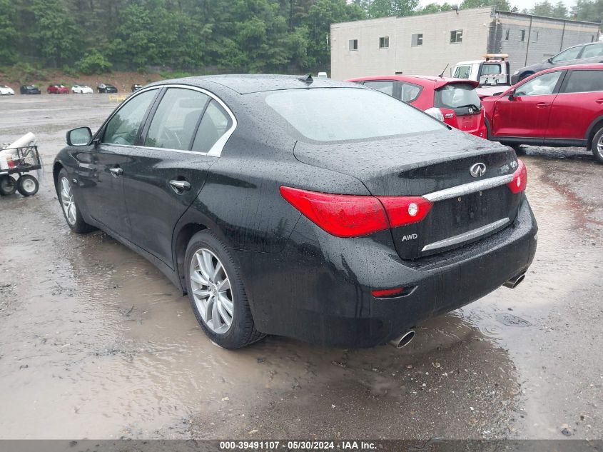 2017 Infiniti Q50 Premium VIN: JN1CV7AR3HM680763 Lot: 39491107