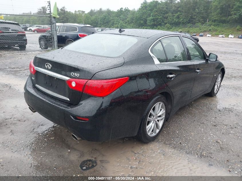 2017 Infiniti Q50 Premium VIN: JN1CV7AR3HM680763 Lot: 39491107