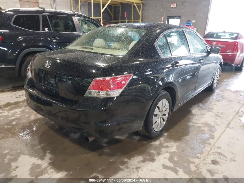 2010 Honda Accord 2.4 Lx VIN: 1HGCP2F35AA167523 Lot: 39491117