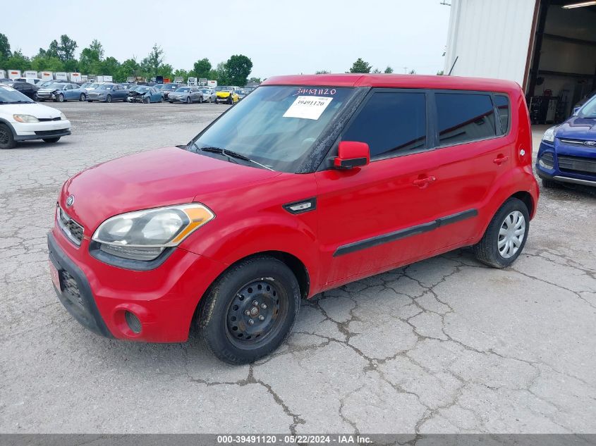 2013 Kia Soul VIN: KNDJT2A53D7501379 Lot: 39491120