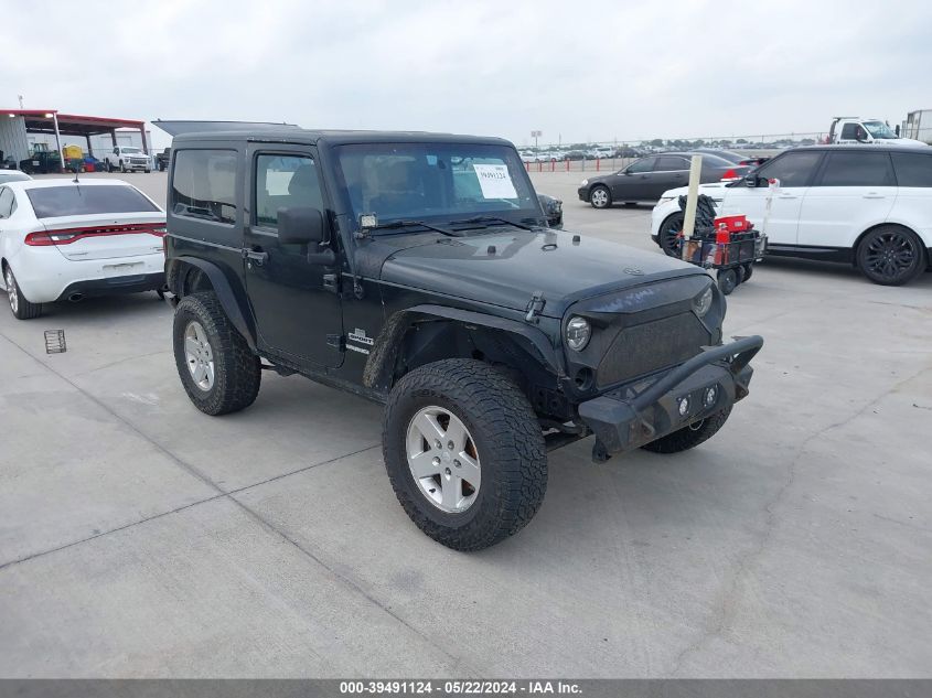 2012 Jeep Wrangler Sport VIN: 1C4AJWAG2CL163767 Lot: 39491124