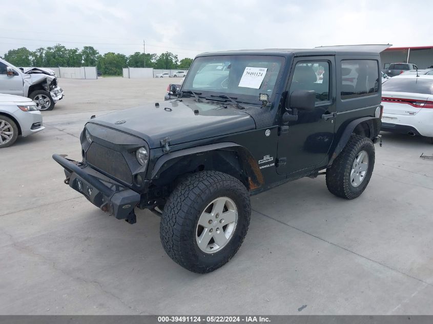 2012 Jeep Wrangler Sport VIN: 1C4AJWAG2CL163767 Lot: 39491124