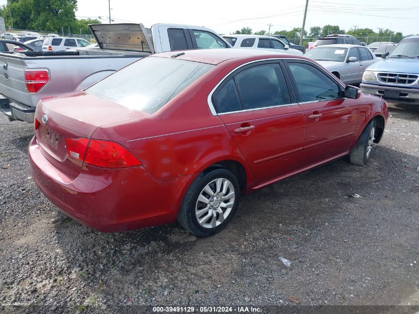 2010 Kia Optima Lx VIN: KNAGG4A81A5383888 Lot: 39491129