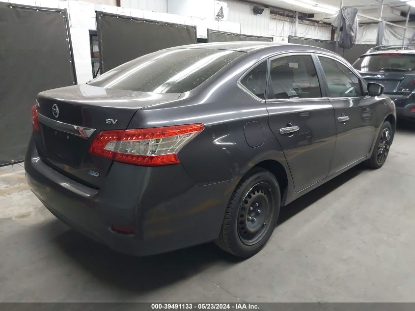 2013 Nissan Sentra Sv VIN: 3N1AB7AP1DL716467 Lot: 39491133