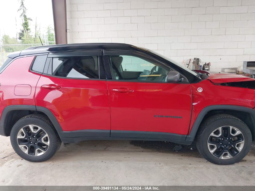 2018 Jeep Compass Trailhawk 4X4 VIN: 3C4NJDDB0JT191946 Lot: 39491134