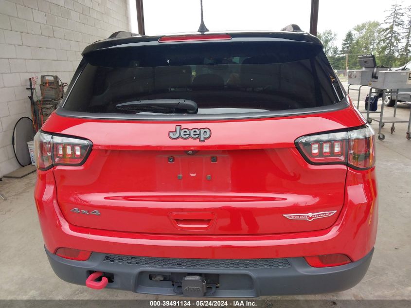 2018 Jeep Compass Trailhawk 4X4 VIN: 3C4NJDDB0JT191946 Lot: 39491134