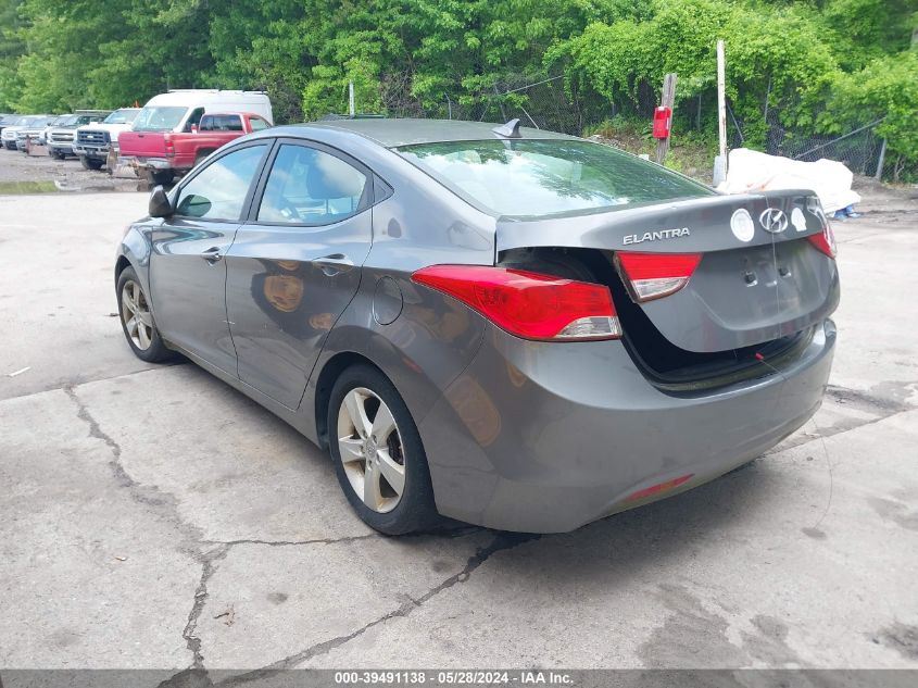 2013 Hyundai Elantra Gls VIN: 5NPDH4AE3DH259389 Lot: 39491138