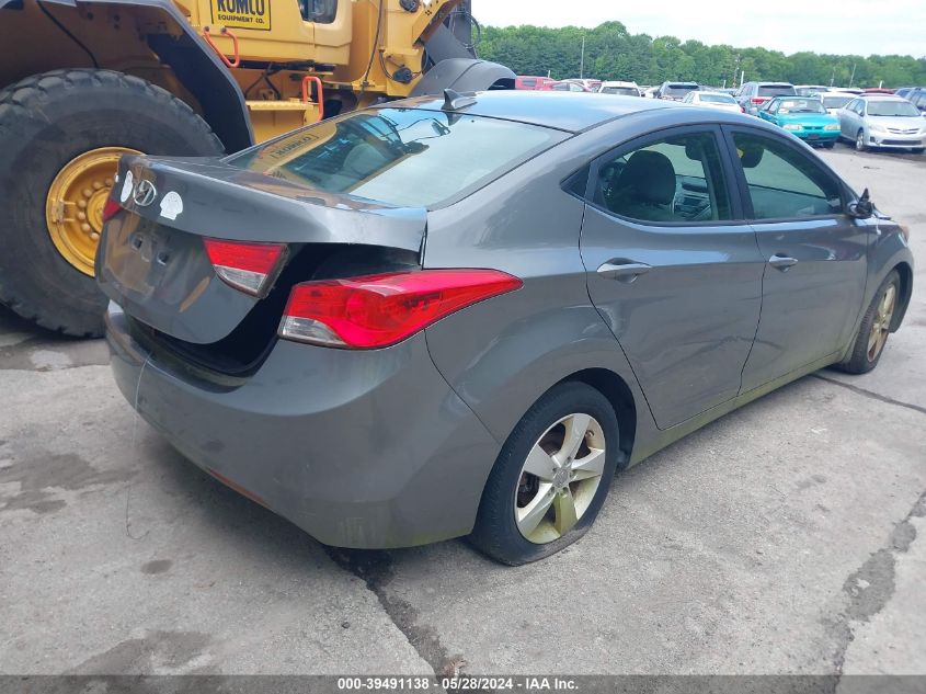 2013 Hyundai Elantra Gls VIN: 5NPDH4AE3DH259389 Lot: 39491138