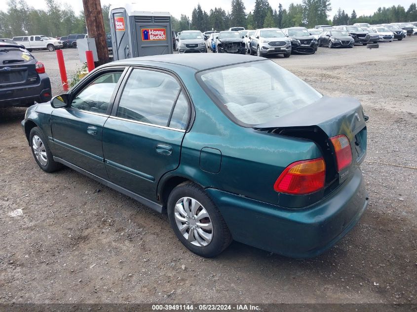 1999 Honda Civic Value Package VIN: 2HGEJ6617XH536103 Lot: 39491144