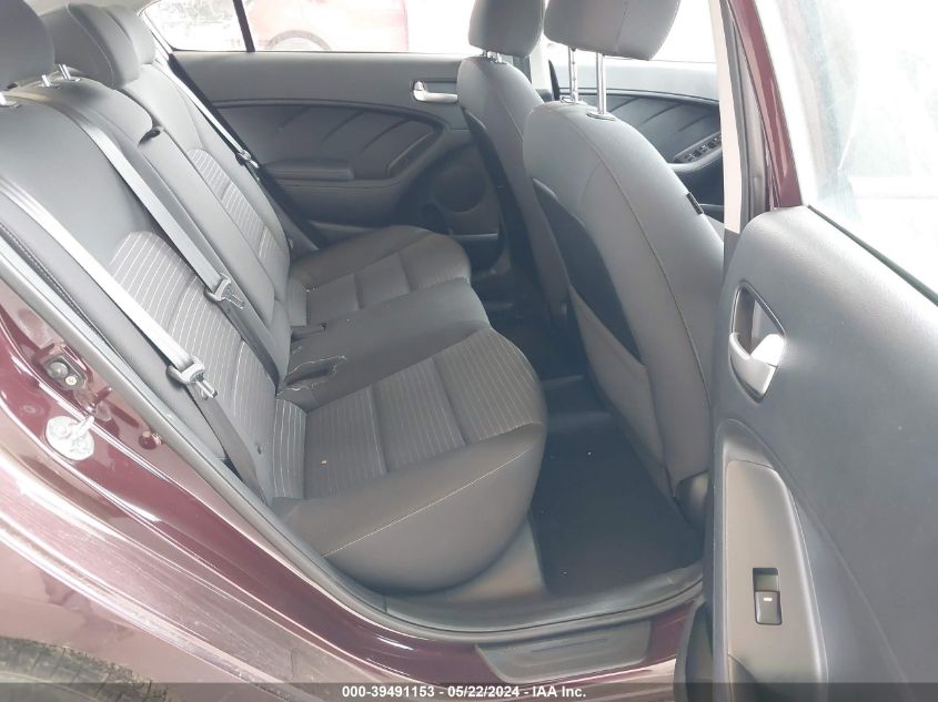 2018 Kia Forte Lx VIN: 3KPFL4A71JE251395 Lot: 39491153