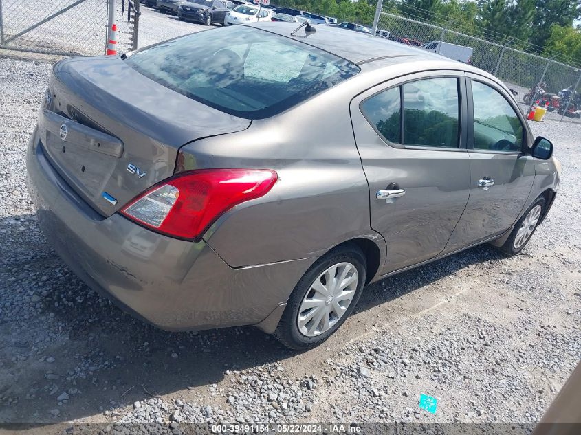 2012 Nissan Versa 1.6 Sv VIN: 3N1CN7AP0CL898547 Lot: 39491154