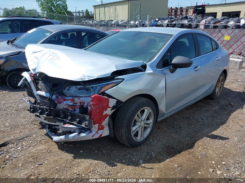 2017 Chevrolet Cruze Lt Auto VIN: 1G1BE5SMXH7182602 Lot: 39491171