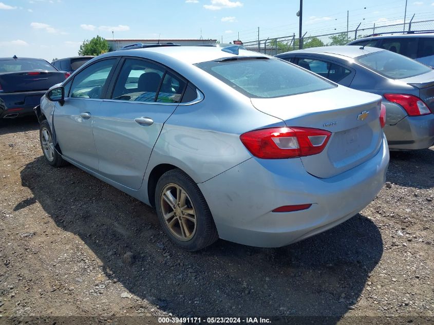 2017 Chevrolet Cruze Lt Auto VIN: 1G1BE5SMXH7182602 Lot: 39491171