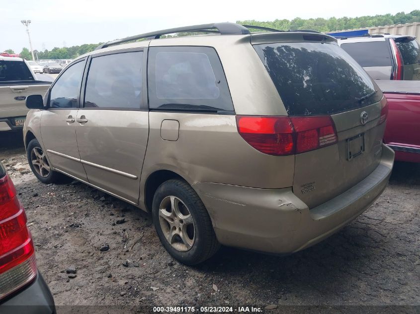 2005 Toyota Sienna Ce VIN: 5TDZA23C55S290861 Lot: 39491175