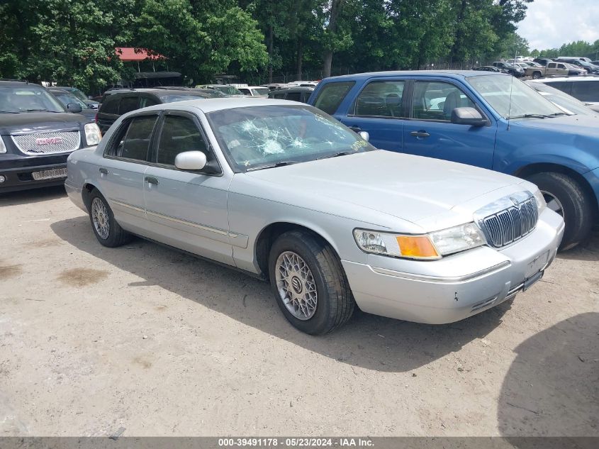 2002 Mercury Grand Marquis Gs VIN: 2MEFM74W62X605200 Lot: 39491178