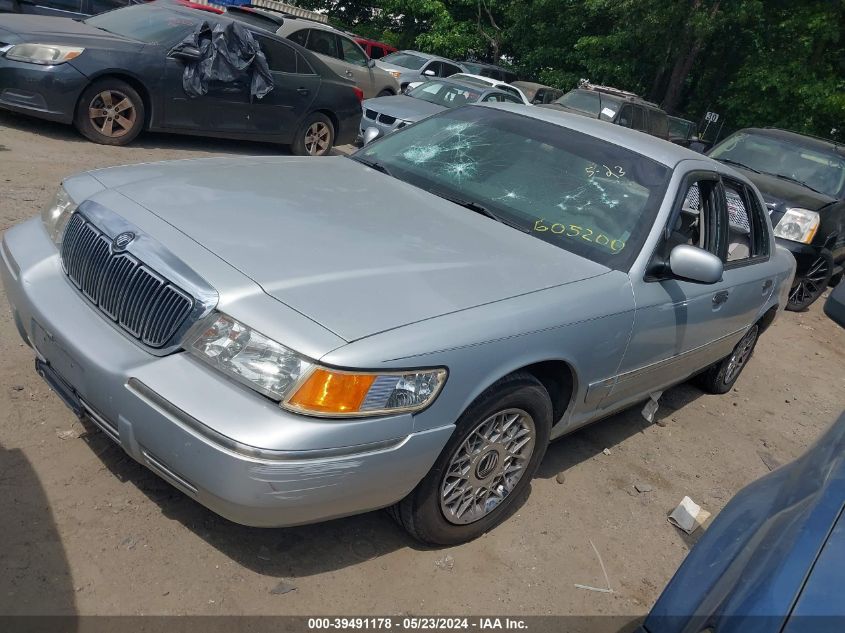 2002 Mercury Grand Marquis Gs VIN: 2MEFM74W62X605200 Lot: 39491178