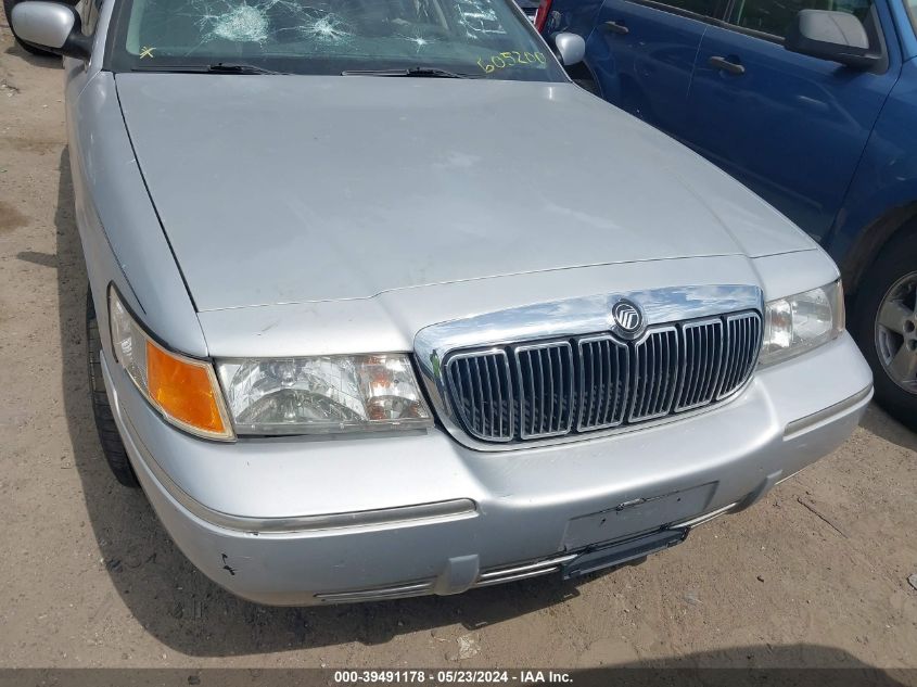 2002 Mercury Grand Marquis Gs VIN: 2MEFM74W62X605200 Lot: 39491178