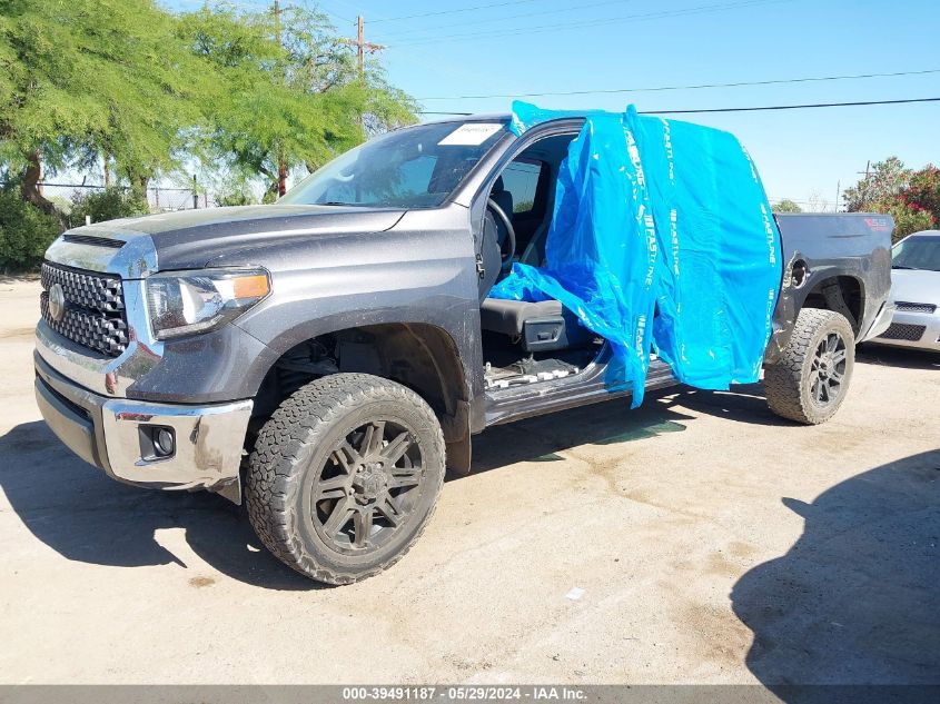 2018 Toyota Tundra Sr5 5.7L V8 VIN: 5TFDW5F11JX760752 Lot: 39491187