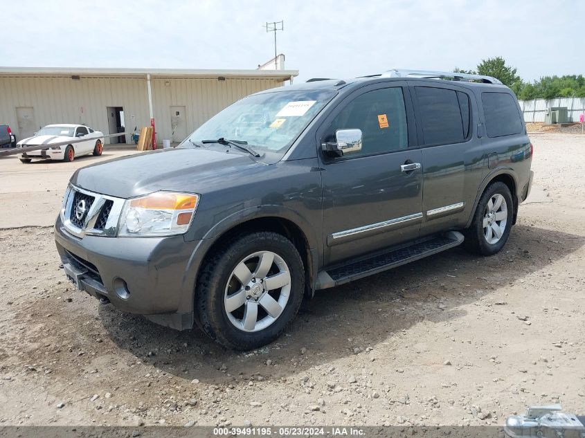 2010 Nissan Armada Titanium VIN: 5N1AA0NC9AN622486 Lot: 39491195