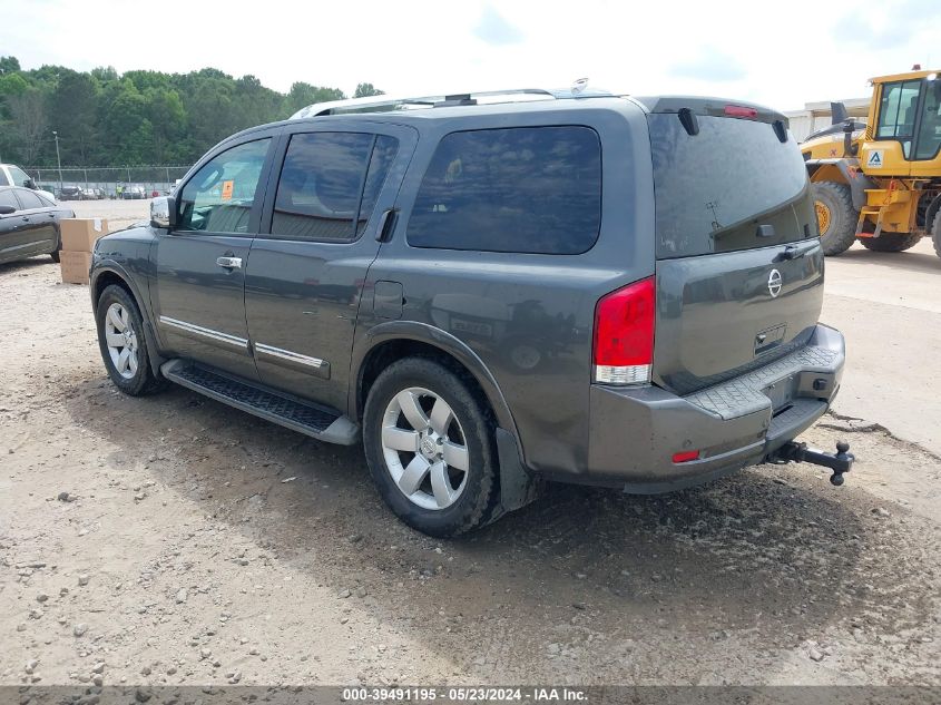 2010 Nissan Armada Titanium VIN: 5N1AA0NC9AN622486 Lot: 39491195