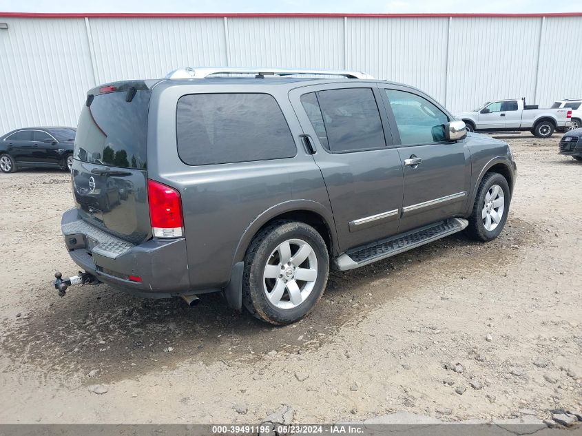 2010 Nissan Armada Titanium VIN: 5N1AA0NC9AN622486 Lot: 39491195