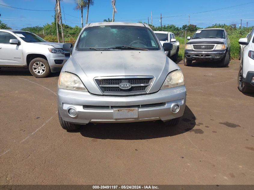 2003 Kia Sorento Ex/Lx VIN: KNDJC733635136330 Lot: 39491197