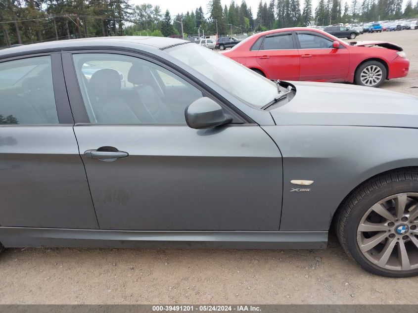 2011 BMW 328I xDrive VIN: WBAPK7G53BNN85887 Lot: 39491201