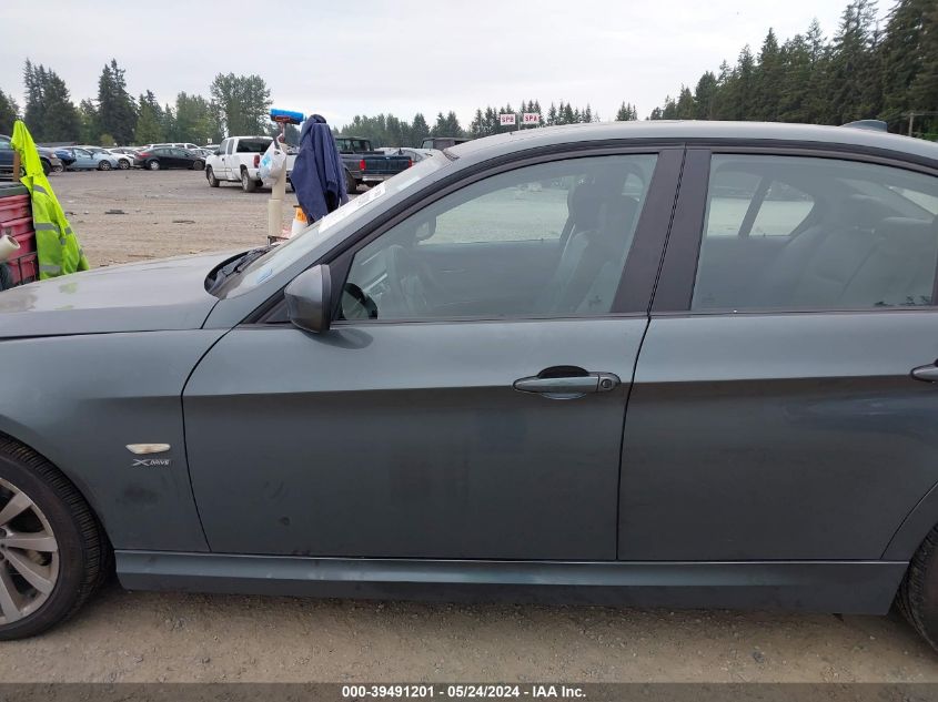 2011 BMW 328I xDrive VIN: WBAPK7G53BNN85887 Lot: 39491201