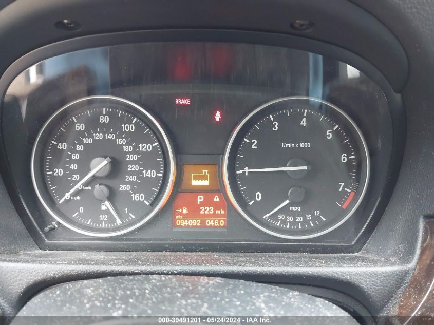 2011 BMW 328I xDrive VIN: WBAPK7G53BNN85887 Lot: 39491201