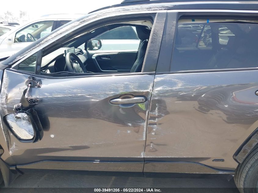 2021 Toyota Rav4 Xse Hybrid VIN: 4T3E6RFV0MU038325 Lot: 39491205